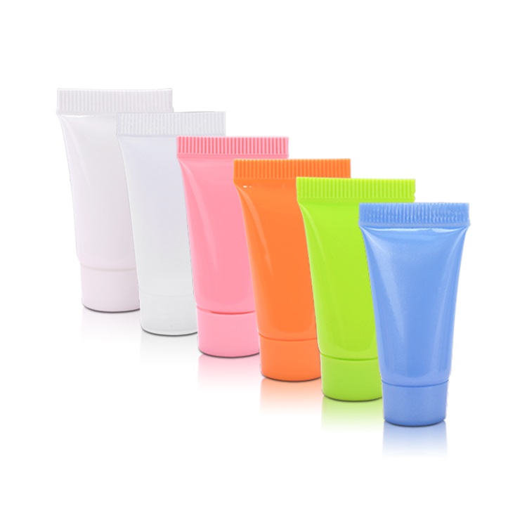 Travel Cosmetic Plastic Soft Tube for Hand Cream Lipstick & Facial Cleanser Screen Printing on Surface Shampoo