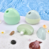 Empty Customizable 30ml 50ml Screen Printing Squeeze Packaging Portable Hanging PE Plastic Sunscreen Hand Cream Bottle