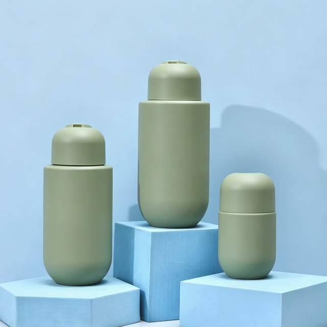 Empty 80ml 250ml 300ml 350ml 500ml PE Round Bottom Shampoo Hair Conditioner Body Wash Lotion Cream Bottle with Flip Top Cap