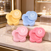 Flower Mobile Phone Back Sticker Blusher Eyeshadow Powder Lipstick Lip Balm Case Cosmetic Container Jar