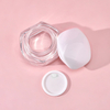 Luxury Unique Shape clear Glass Cream Jar with Screw-On Lid 30g 50ml 100ml 120ml Skincare Serum & Cosmetic Packaging Bottle