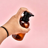 Amber clear Lotion Bottle