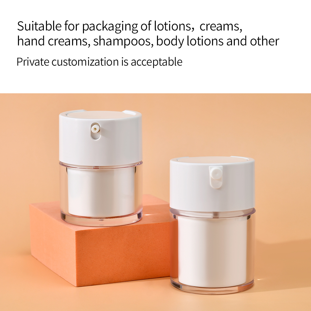 Airless Pump Cosmetic Cream Jar