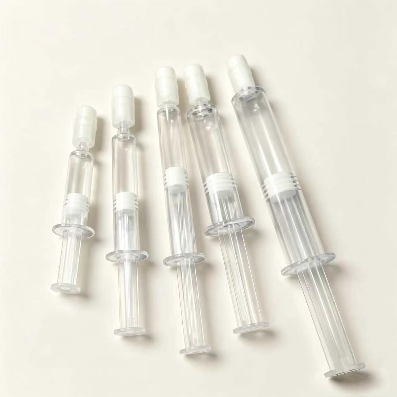 Refilled Disposable 1ml 2ml 3ml 5ml 10ml Essence Water Emulsion Liquid Foundation Gel Smearing Type Light Needle Syringe Bottle