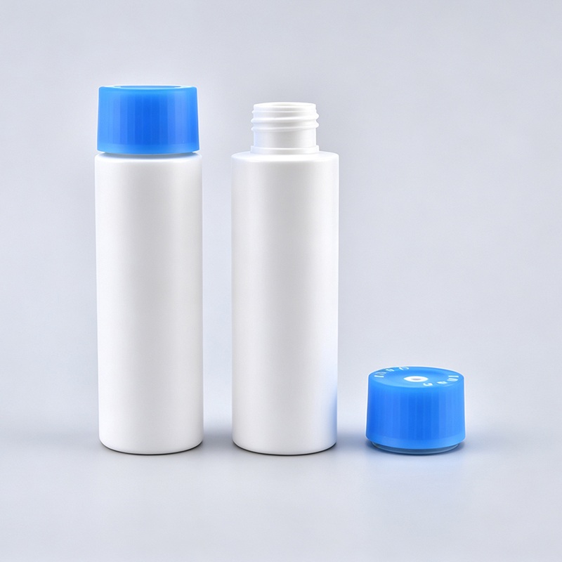 Travel Lotion Spray Container Plastic Squeeze Cosmetic Bottle Empty Packaging Bottle with Twist Press Cap