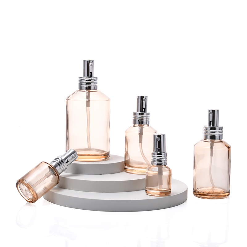 Luxury Oblique Glass Jar 15ml-200ml Range for Cosmetic Products Face Cream Toner Essence Lotion Bottles