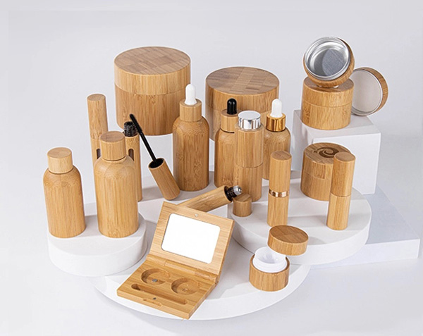 Bamboo and wood bottle