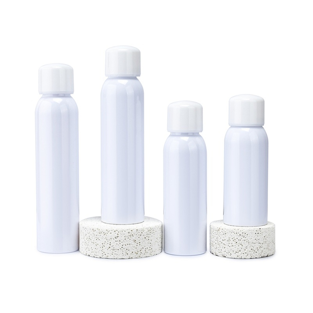 Custom Printed PET Bottle with Pump Dispenser for Sunscreen Lotion Private Label Cosmetic Packaging