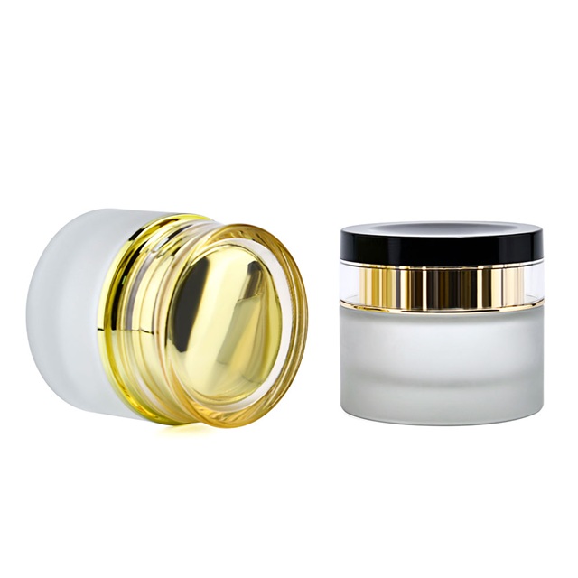 glass paste bottle