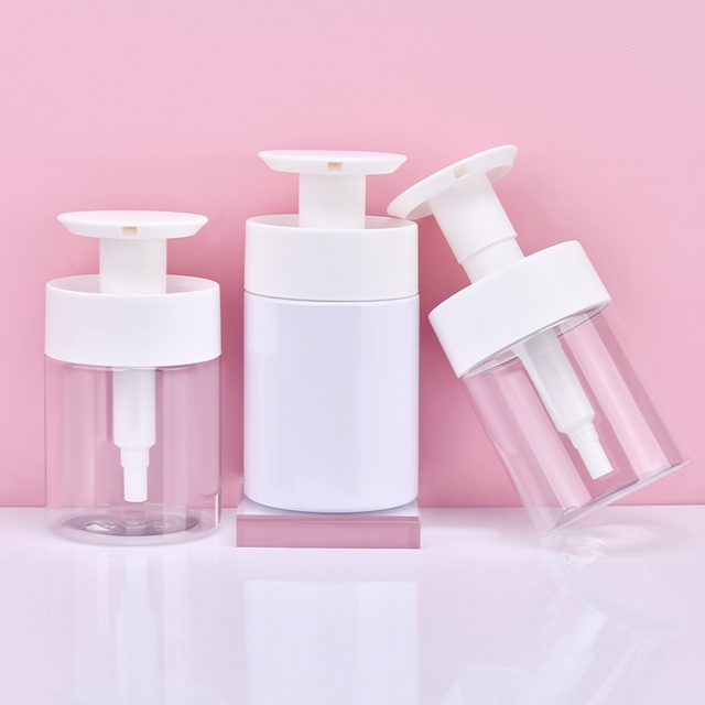 Wholesale White Plastic Shower Gel Pump Bottle