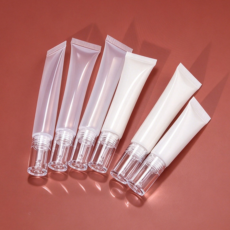 Custom Service Sunscreen Cream Packaging Container Various Types Vacuum Cosmetic Soft Plastic Airless Pump Tube