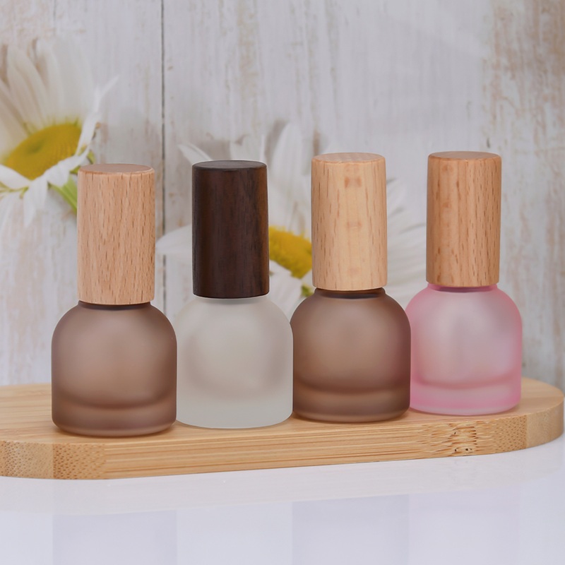 Luxury Wooden Lid Perfume Bottle
