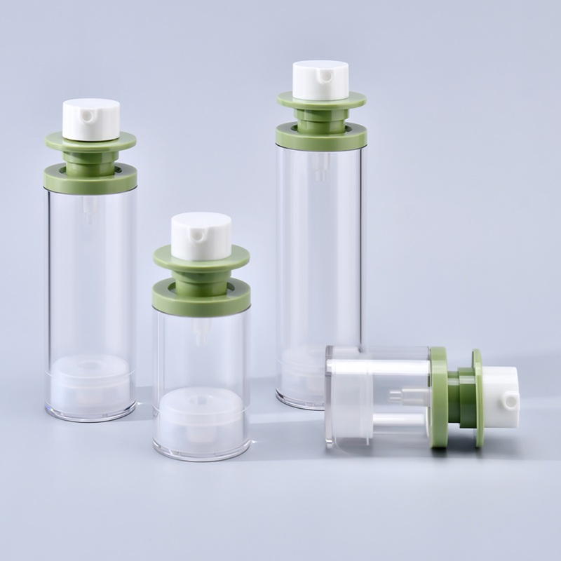 Plastic Frosted Airless Lotion Pump Bottle for Skin Care Serum Face Cream Lotion Serum Foundation Cream Package