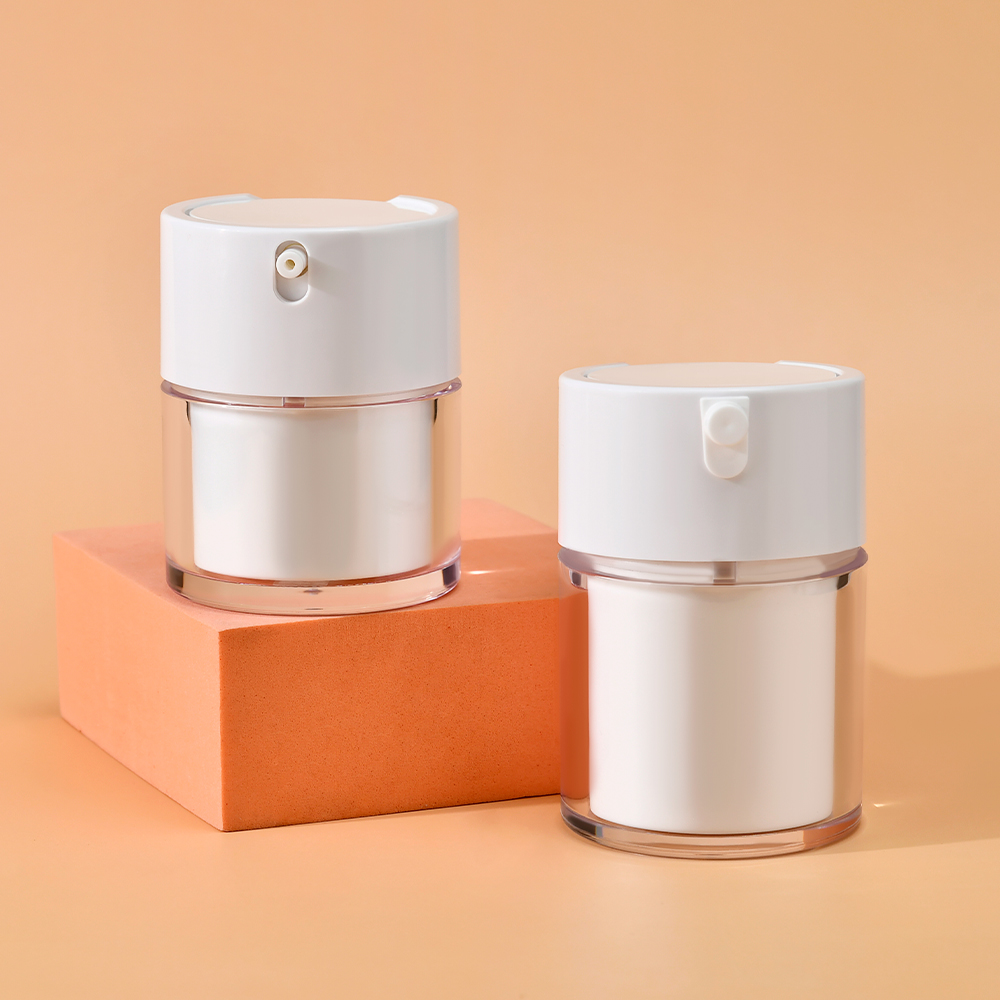 Airless Pump Cosmetic Cream Jar