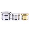 Luxury Design 5g 15g 30g Gold Silver Mushroom Shape Double Wall Plastic Gel Polish Moisturizer Face Eye Cream Cosmetic Jar
