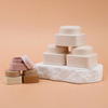 High Quality 5g 20g square White Black pink Eye Face Lotion Cream Nail Gel Polish PP Plastic Cosmetic Jar