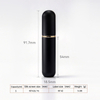 Factory Custom Metal Aromatherapy Bottle 5ml Nasal Inhaler Bottle With Cotton Core Mini Perfume Bottle Luxury for Travel