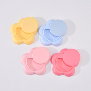 Flower Mobile Phone Back Sticker Blusher Eyeshadow Powder Lipstick Lip Balm Case Cosmetic Container Jar