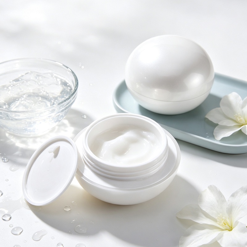Neues Design 50 ml Augencreme Hautpflege Creme Lippenbalsam Gesichts&ouml;l Feuchtigkeitscreme Serum Gesichtscreme Kunststoff Kosmetikdose