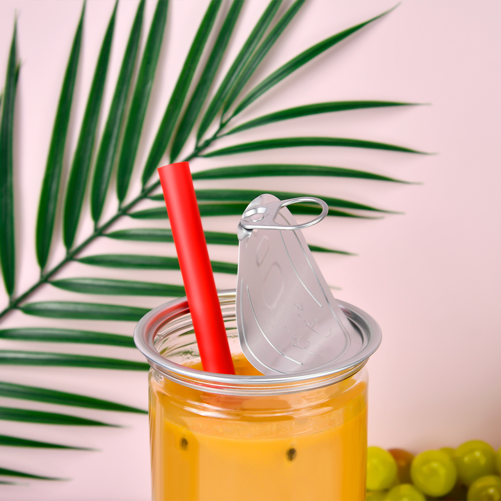 Clear Plastic Food Jar with Easy Open Lid