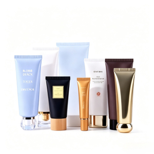 Wholesale Plastic Tube for Sunscreen Cosmetic Packaging Manufacturer Soft Squeeze Flip Top Cap
